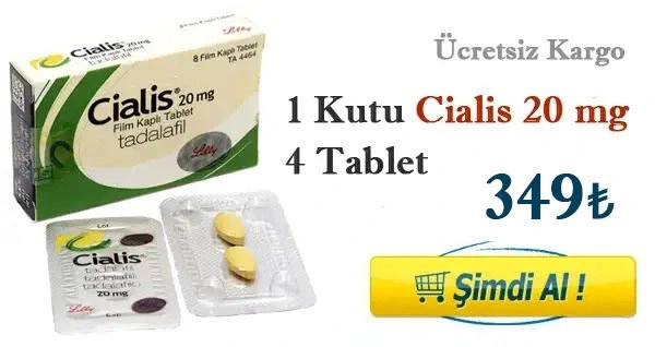 Cialis 20 mg 1 kutu 4 tablet