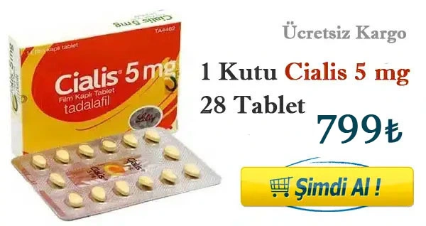 Cialis 5 mg 1 kutu