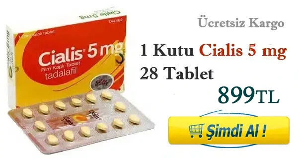 Cialis 5 mg 1 kutu